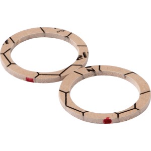 Anelli di tenuta KÖRO Novapress, 2 pezzi, 23x30x2 mm, per contatori del gas.