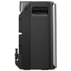 Batteria solare Ecoflow Stream Max 600W, versione CH, vista laterale. Sistema solare con ingresso solare 2x 500W.