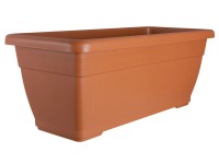 Geli Pflanztrog Plato Terracotta (HxBxT) 39 x 43 x 100 cm