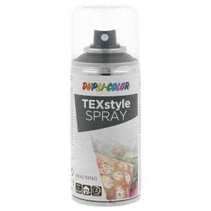 Dupli-Color spray tessile nero, bomboletta da 150ml. Spray speciale per tessuti.
