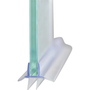 Joint d'étanchéité Breuer PK623 pour douche, verre 6 mm, 1000 mm, lot de 10.