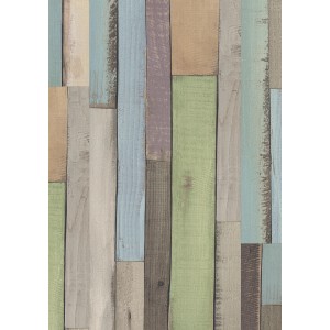 Pavimento laminato Egger Home Dimas Wood Bunt, effetto legno multicolore per interni.
