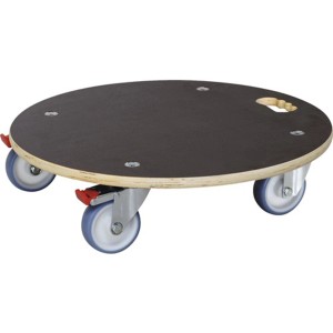 Wagner Multi Roller Maxigrip, Ø 580 mm, base a rotelle con 4 ruote e 2 freni, portata 300 kg.