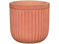 Pflanztopf Terrakotta Natur Strukturiert Ø 21 cm / Höhe 20 cm