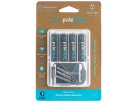 Pale Blue AA USB-C 1,5 V / 4 Stk.