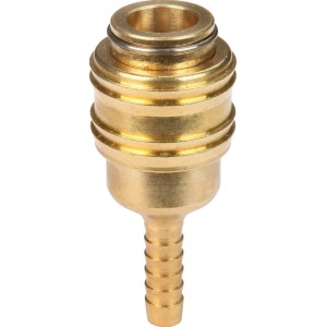 Raccord rapide Einhell, Ø 6 mm, en métal, pour compresseurs.