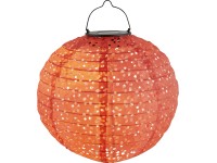 Solar-Dekoleuchte Pellaro LED Rot Ø 25 cm / Höhe 25 cm