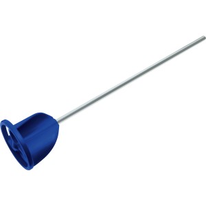 LUX Farbmischer Comfort, Ø 80 mm, blau, aus Stahl für Farben, Lacke und Leime.