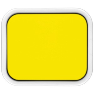 Caran d'Ache Gouache godet, Giallo Limone. Colore scolastico per hobby e istruzione.