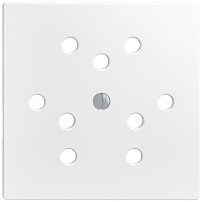 Feller Steckdose Frontplatte EdizioDue 3 x T12 Weiss