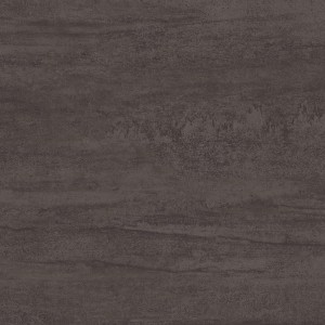 Piastrella da pavimento in gres porcellanato scuro effetto pietra, 60x60 cm, lucida per interni ed esterni.
