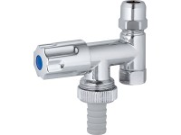 Waschgeräte-Ventil Schlauchverschraubung Eckventil