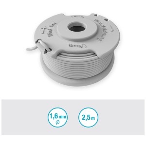 Bobine de fil de rechange Gardena pour EasyTrim, fil de 1,6 mm.
