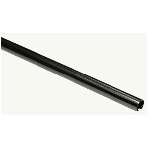 Gardinia Gardinenstange Chicago Titan, 240cm, Ø 20mm. Stilvolle Stange für Gardinen mit Innenlauf.