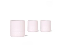 Portavaso in ceramica Rosa Ø 9 x 10 cm / 1 pz.