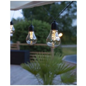 Guirlande lumineuse LED Star Trading Glow avec LED blanc chaud pour intérieur et extérieur.