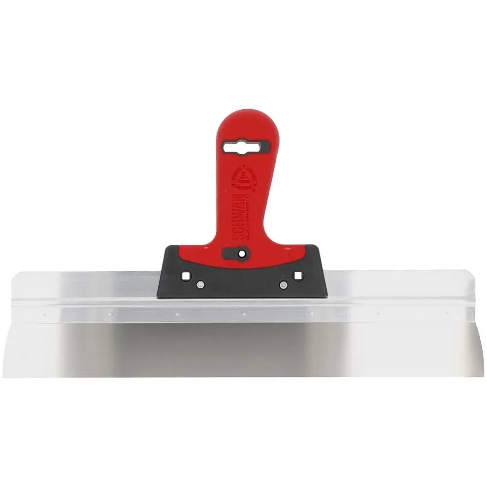 Spatule de surface large en acier inoxydable 350 x 60 mm - Spatule pour façade avec