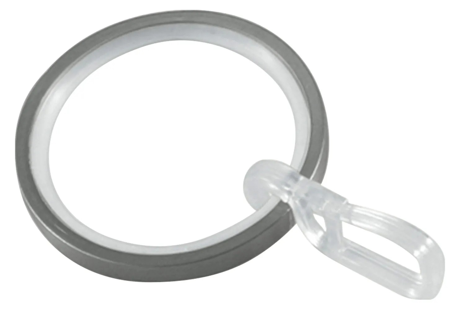 10 Anelli Per Tenda In Acciaio Inox, 3 Colori Assortiti, Per Aste Da 16 A 19 Mm - Ganci Scorrevoli E Resistenti