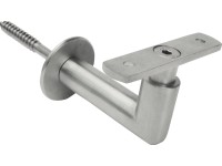 Handlaufkonsole matt Chrom L-Form