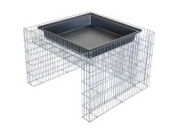 Garage für Mähroboter bepflanzbar (HxBxT) 530 x 750 x 750 cm Garage für Mähroboter bepflanzbar (HxBxT) 530 x 750 x 750 cm