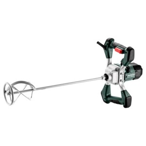 Metabo Rührwerk RWE 1200 R, grün-silber, mit Mischstab für Mörtel und Putz. 1200 W Spezialwerkzeug.