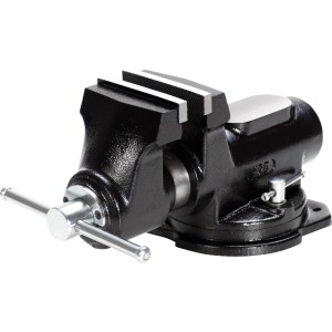 Étau LUX SST-125 D Comfort, largeur des mors 125 mm, en fonte.