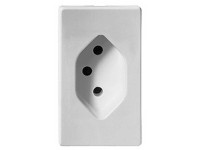 Feller Steckdosen-Einbauapparat FLF 1 x Typ13 Weiss Feller Steckdosen-Einbauapparat FLF 1 x Typ13 Weiss