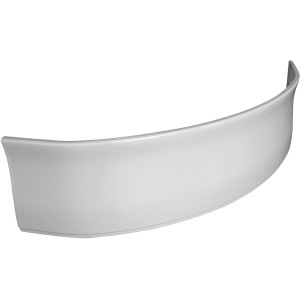 Pannello frontale bianco Sanitop-Wingenroth Meleo, 140x140 cm, per rivestimento vasca.
