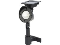 Globo 2in1-LED-Solarspot Wandleuchte und Erdspiess Schwarz 0,06 W / 4'000 K