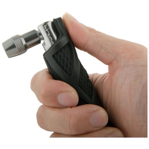 Birzman CO2-Pumpe Roar in Hand, Reparatur für Fahrradreifen. Kompakte Pumpe mit Kartusche.