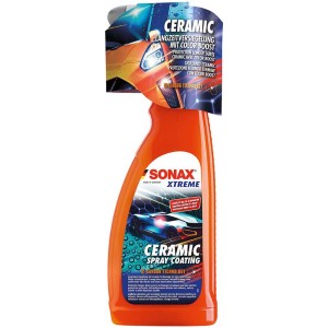 Sonax Ceramic Spray Coating 750ml pour une protection longue durée de la peinture en entretien auto.
