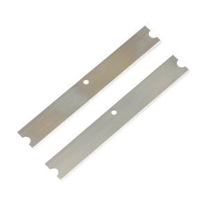 Deux lames de rechange LUX pour grattoirs à vitres, largeur 10 cm.