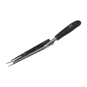 LUX estirpatore manuale Comfort, 24 cm, in acciaio inox con manico ergonomico.