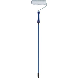 Rullo LUX-TOOLS Vestan 25 cm con asta telescopica blu, regolabile per pittura.