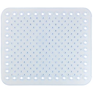 Tappetino scolapiatti Crystal trasparente, 41x35 cm, per scolapiatti. Utile accessorio da cucina.