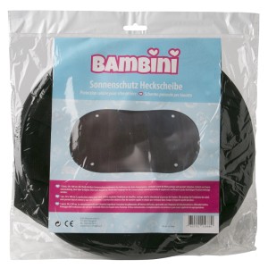 Parasole Bambini per lunotto auto, 100x50 cm, con ventose per un facile fissaggio.