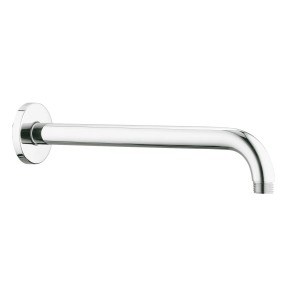 Braccio doccia Grohe Rainshower, rotondo, 286 mm, cromato. Accessorio doccia per montaggio a parete.