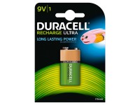 Duracell Akku-Batterie E-Block Recharge Ultra NiMH HR22 / 170 mAh / 9 V