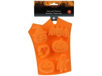 Kuchenform Halloween Silikon Orange