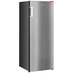 Congelatore Trisa in acciaio inox, 161 l di capacità, a libera installazione.