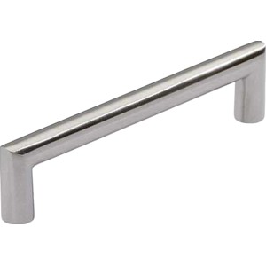 Maniglia per mobili 1406 in acciaio inox spazzolato per armadi e cassetti.