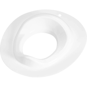Sedile WC per bambini bianco in plastica per WC standard.