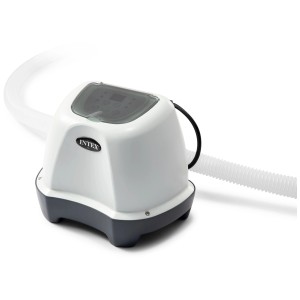 Système au sel Intex Krystal Clear QS400 pour piscine, système d'électrolyse blanc avec écran.