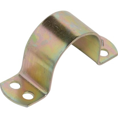 Rohrschelle verzinkt Gelb 135 x 40 mm