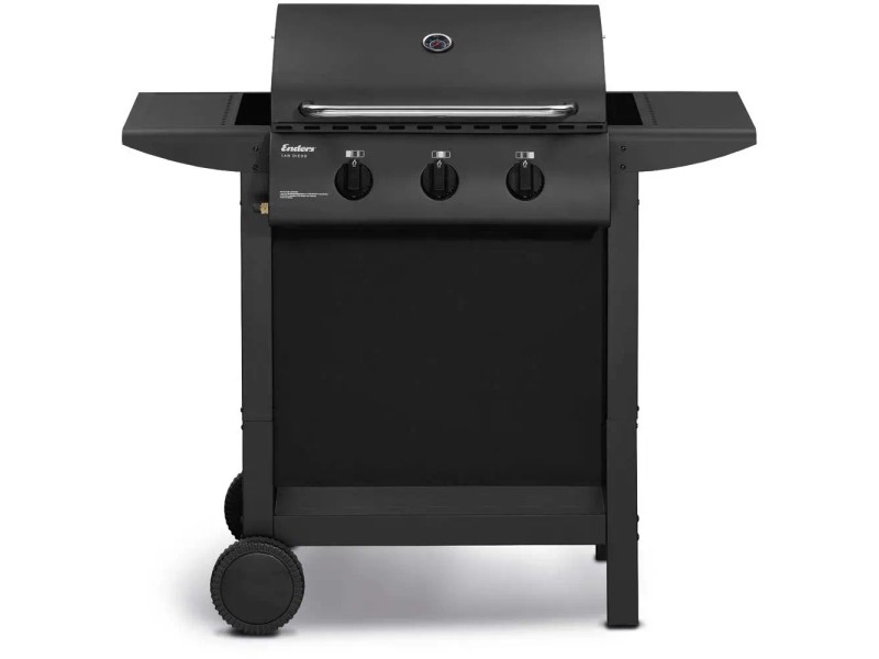 Enders Gasgrill San Diego 3 Preisvergleich Enders Gasgrill San Diego 3 Edelstahl Mattschwarz kaufen bei OBI