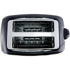 Tostapane Crispy Snack in acciaio inox con due scomparti e livelli di doratura per toast perfetti.