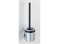 Wenko Wand WC-Garnitur Classic Plus Schwarz Wenko Wand WC-Garnitur Classic Plus Schwarz