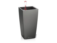 Lechuza Pflanzgefäss Mini-Cubi Anthrazit metallic (HxBxT) 18 x 10 x 10 cm