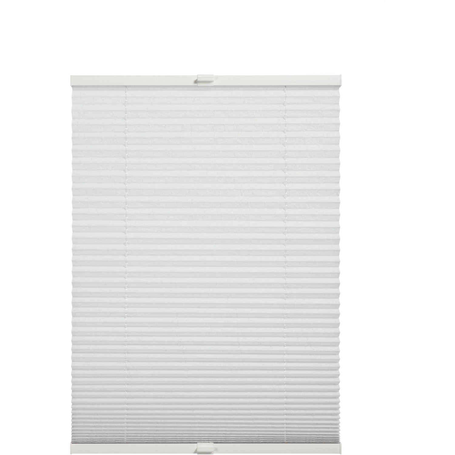GARDINIA Store Plissé Concept à Pincer, Store Plissé Opaque, Translucide, Toutes Les pièces d'installation incluses, Réglable en Hauteur, Lissy, Blanc, 80 x 210 cm (lxh GARDINIA Store Plissé Concept à Pincer, Store Plissé Opaque, Translucide, Toutes Les pièces d'installation incluses, Réglable en Hauteur, Lissy, Blanc, 80 x 210 cm (lxh