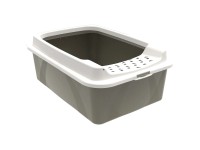 Rotho Katzentoilette Tray M Bonie Grau